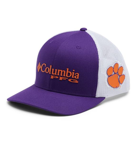 Columbia PFG Mesh Snap Back Hats Purple For Women's NZ87546 New Zealand